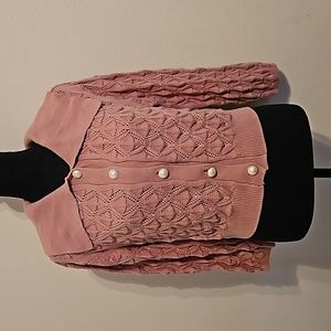 Marc New York Dusty Pink Cardigan